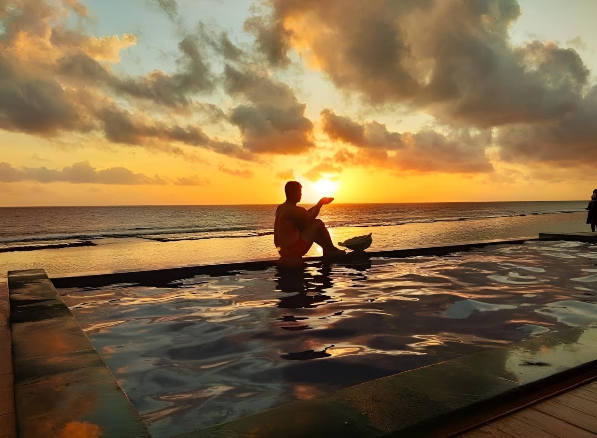 Cave Beach Bungalow Semaya Ngoại thất bức ảnh